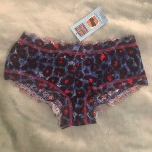 NWT Hanky Panky Boyshort Fun Cheetah Print